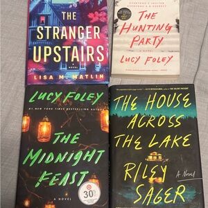 Set of 4 Thriller Novels